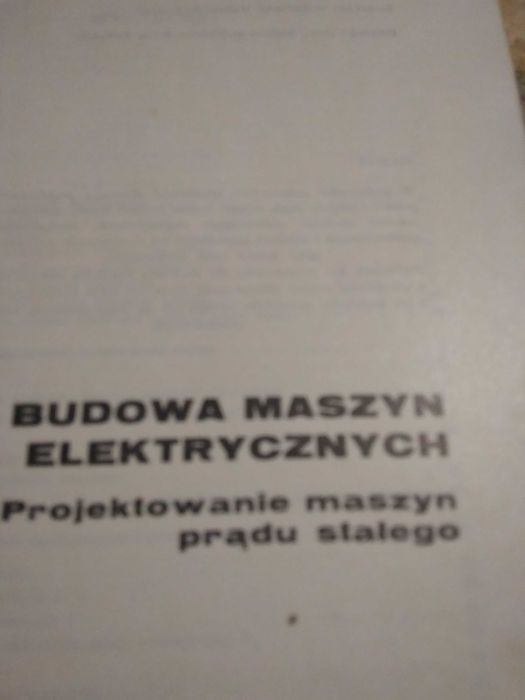 Budowa maszyn elektrycznych Kordecki