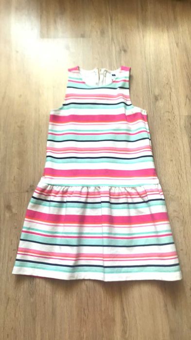 Стильное платье дорогого бренда детской одежды Jannie and Jack, 7-9