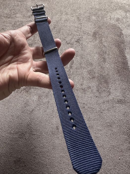 Pasek nato 22mm nowy granatowy casio seiko bulova
