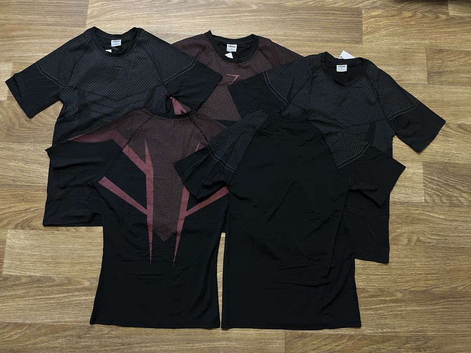 Футболка рашгард Gymshark Onyx v5 / Apex