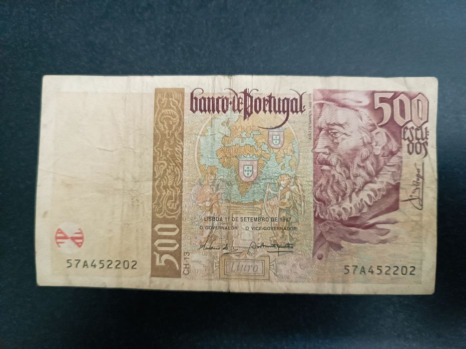 Nota de 500 escudos