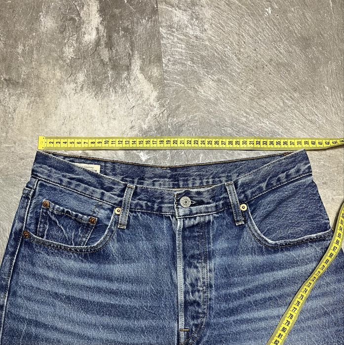 Джинси levi's 501 premium левайс оригінал blue denim jeans левайс w30