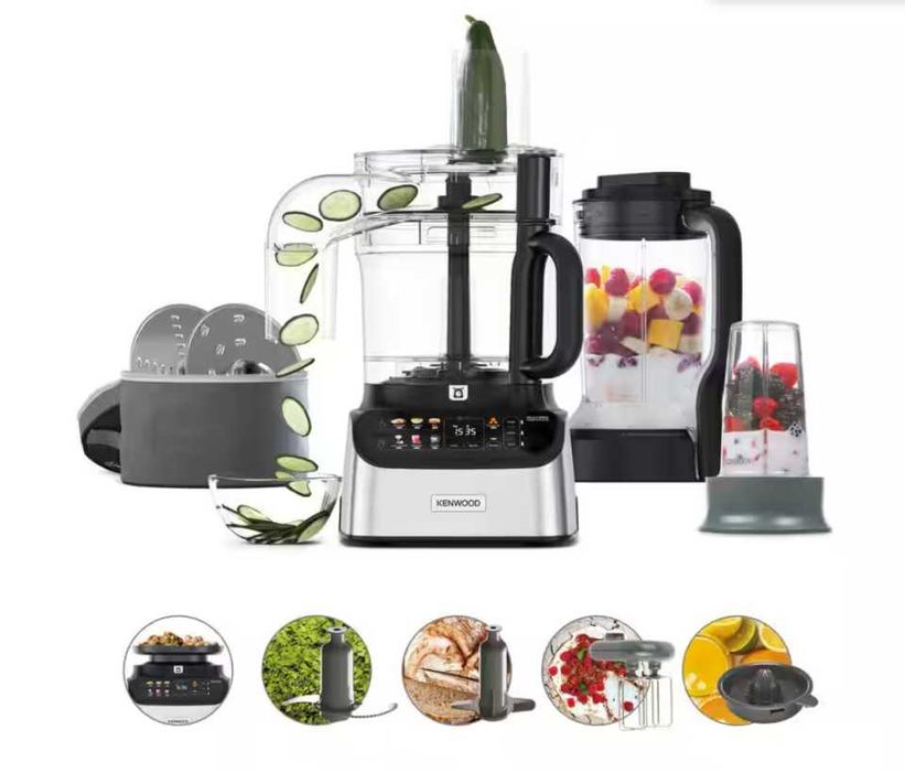 Kenwood - Processador de alimentos e liquidificador MultiPro OneTouch