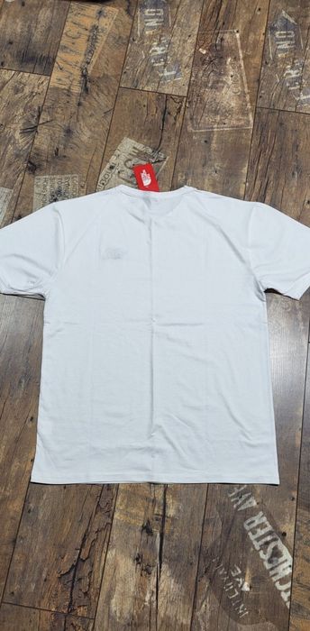 Biała koszulka męska t-shirt bawełna klasyk xxl