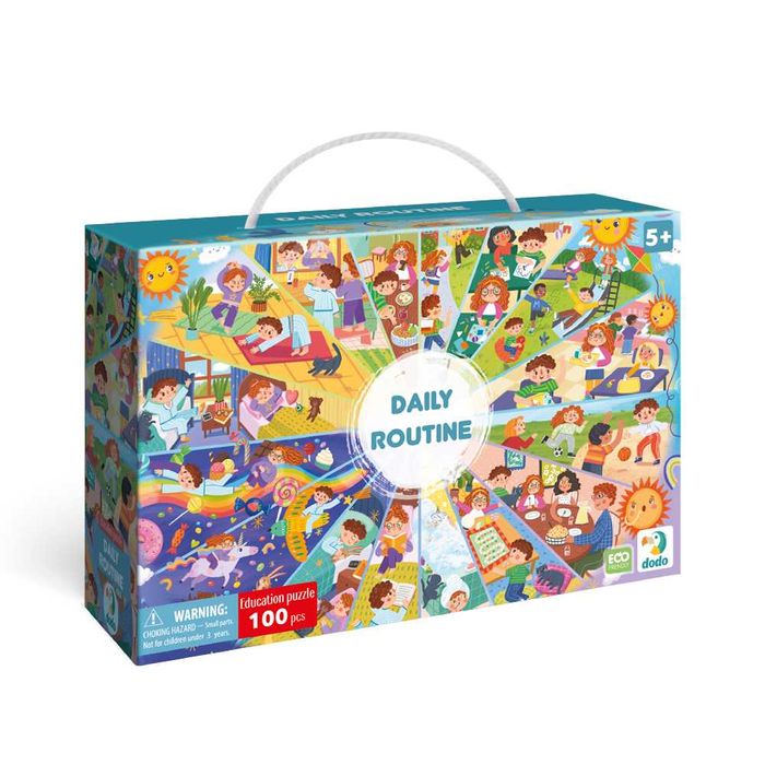Пазл Dodo «Розпорядок дня» 100 штук (300619)