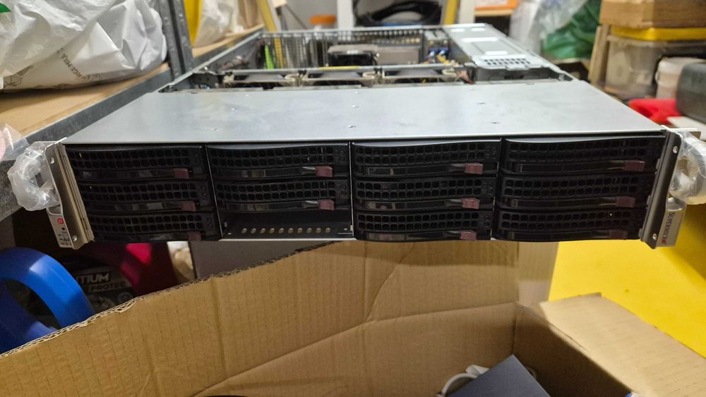 Serwer Supermicro R2 dual E5 SC826, 128 GB RAM ECC DDR4 LRDIMM 2400MHz