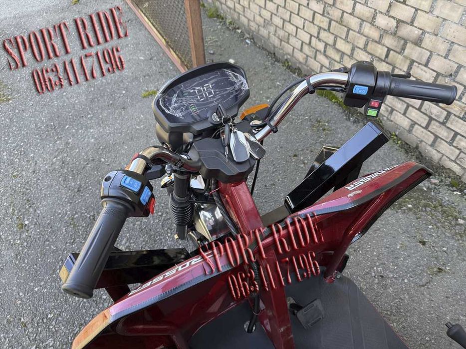 Грузовой электро скутер Crosser Cargo MAX 60V58A Cargo 16 Вантажний