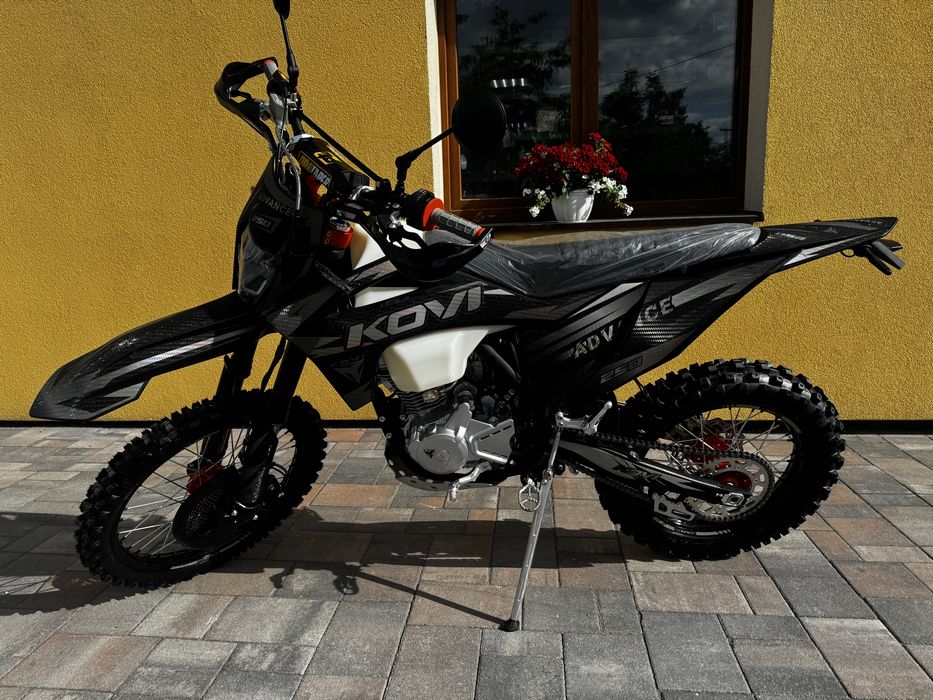 Мотоцикл - KOVI 250-ST ADVANCE 21"/18. Доставка.