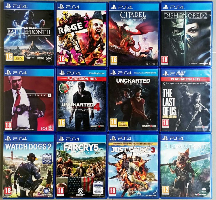 Jogos Playstation 4 e 5 (PS4) (PS5)