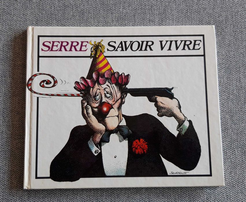 BD em francês "Savoir vivre" de SERRE