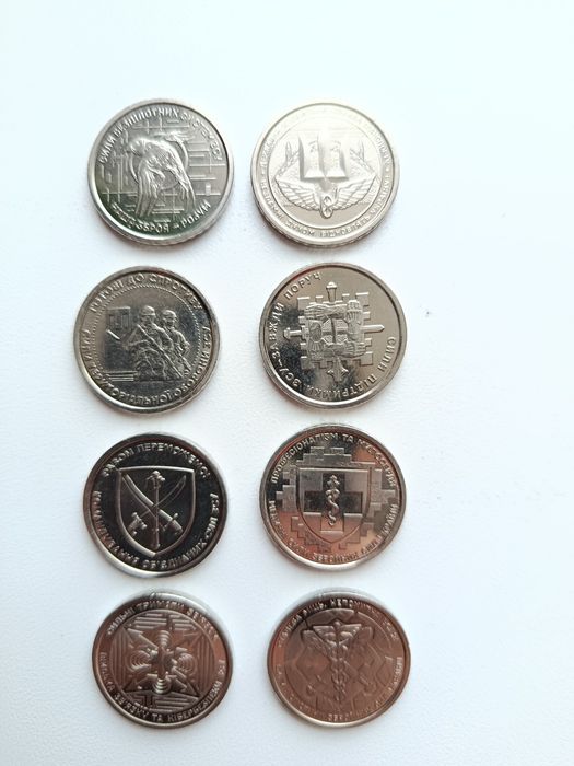 Коллекционные монеты, 10 грн. ЗСУ, наборы и поштучно