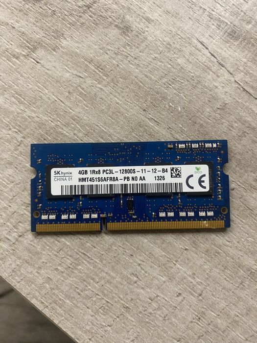 Оперативная память DDR3L 4GB