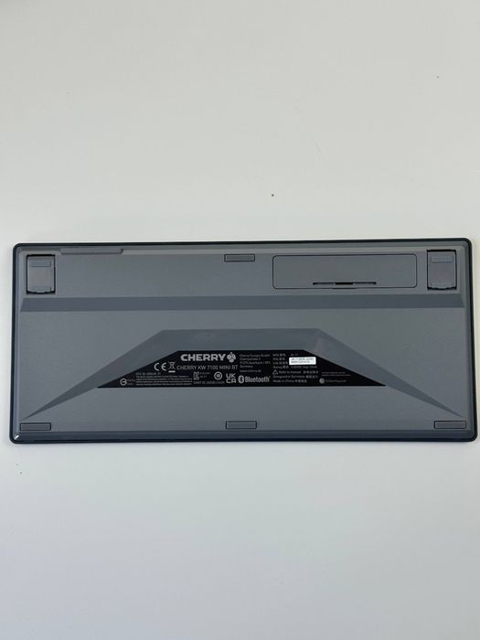 Klawiatura Cherry KW 7100 Mini BT QWERTZ Łupkowy Niebieski