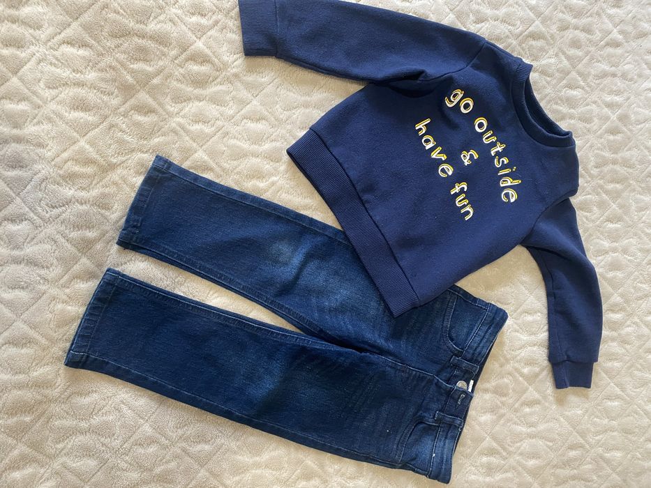 Кофта і джинси sinsay на хлопчика 2-3 роки
