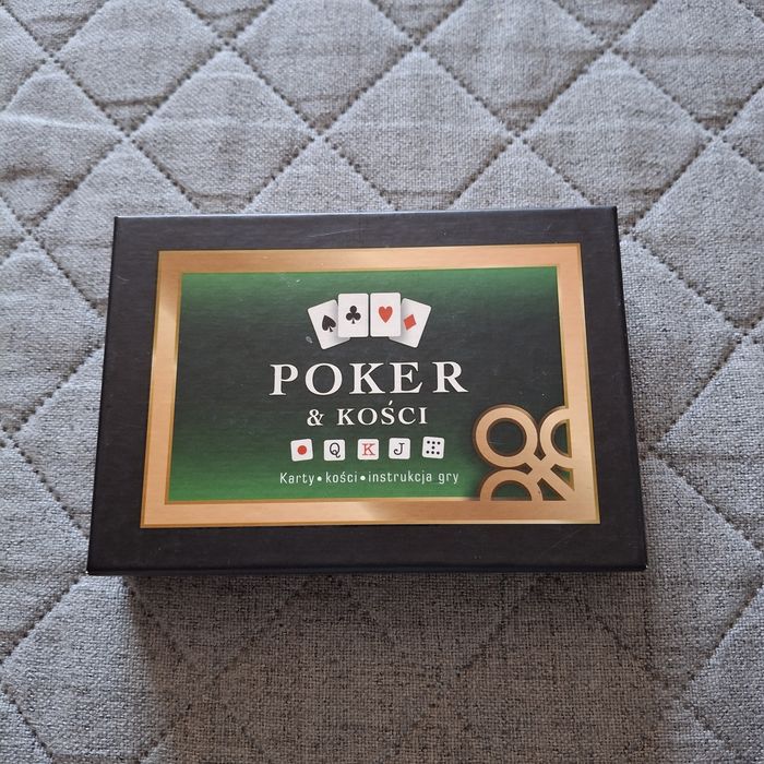 Poker & kości gra karciana