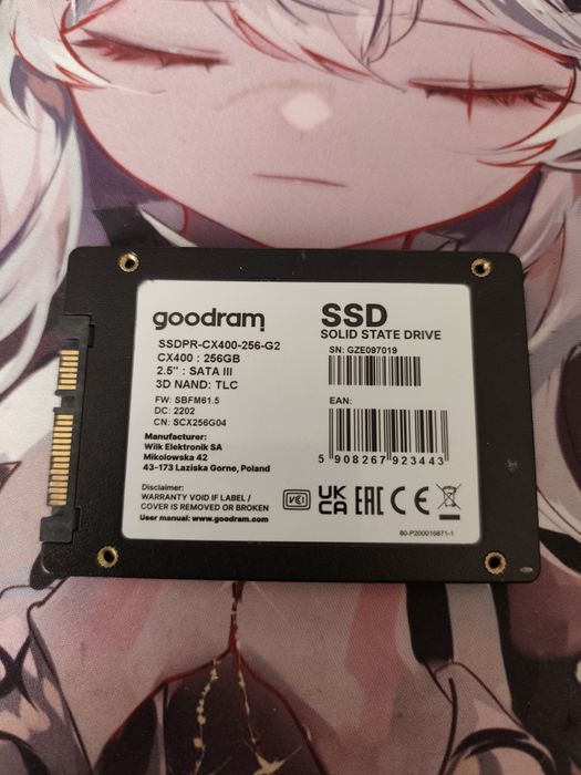 Продам SSD дисков 2.5" SATA III (Goodram, kingSpec, Apacer) 128-512GB