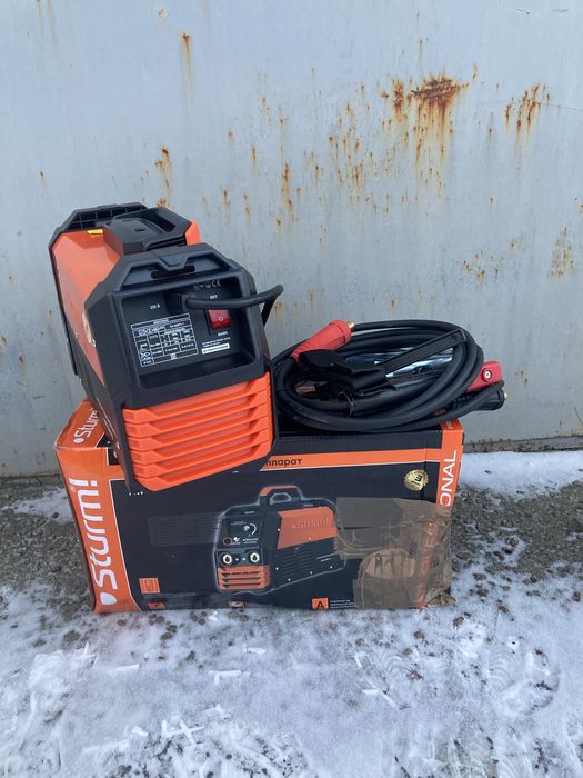 Зварювальний інвертор (300А, кнопка) Sturm AW97I3000D