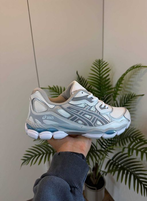 ‼️ НОВІ Кросівки Asics Gel-NYC White Grey