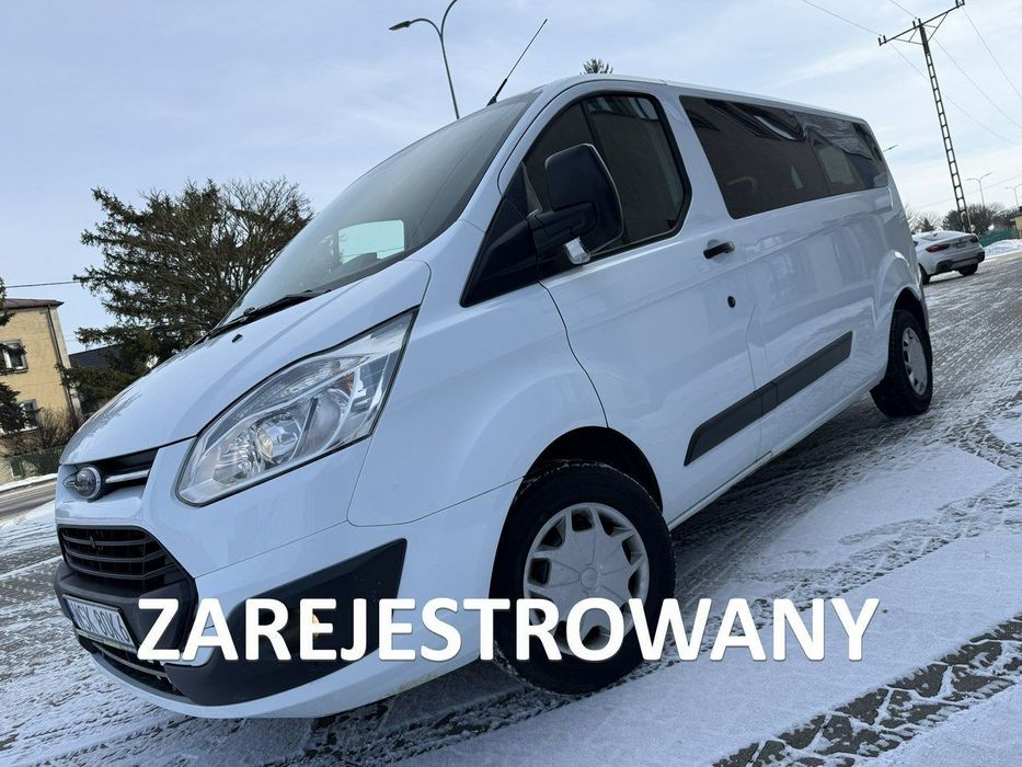 Ford Transit Custom Ford Transit Custom 2.0TDCi 2017r 9-cio Osobowy Klimatyzacja Serwisowa