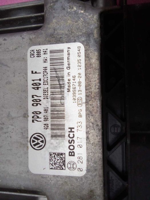 ЕБУ двигуном Мозги 7P0907401F 3.0 tdi CRCA VW Touareg NF 7P Туарег НФ