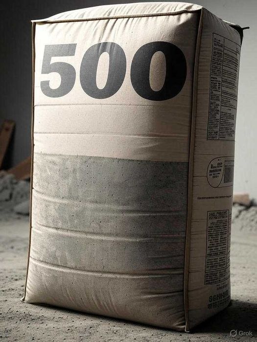 Продам цемент марки 500 в мішках по 25 кг. Відмінна якість! Доставка!