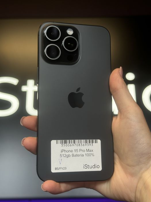 RATY 0% iPhone 15 Pro Max 512GB BATERIA 100% GWARANCJA 12 miesiecy!!!