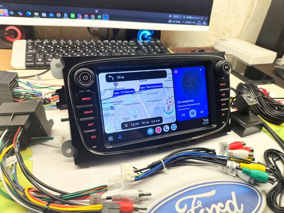 ‼️+Камера‼️Магнітола Ford C-Max, Focus Mk 3, 2, S-Max, Galaxy 3,Kuga 3