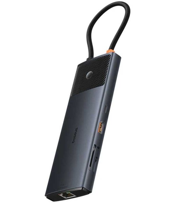 Baseus USB HUB 10 in 1 з PD та Dual HDMI 4K 120Hz/60Hz (211011)