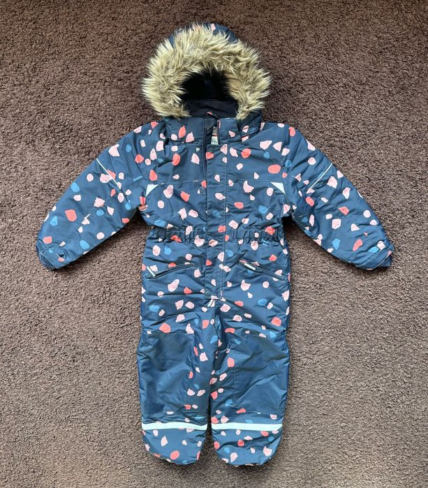 H&M kombinezon zimowy wodoodporny odblaski 122 128 stan idealny