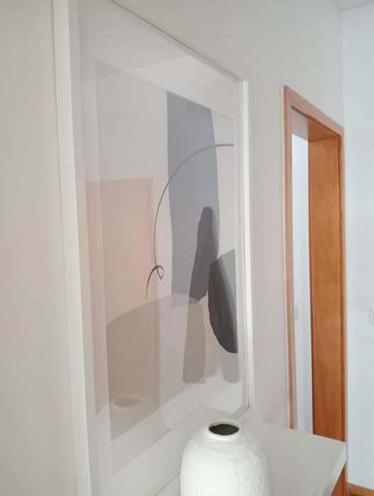 Vendo quadro  tons azuis e cinza