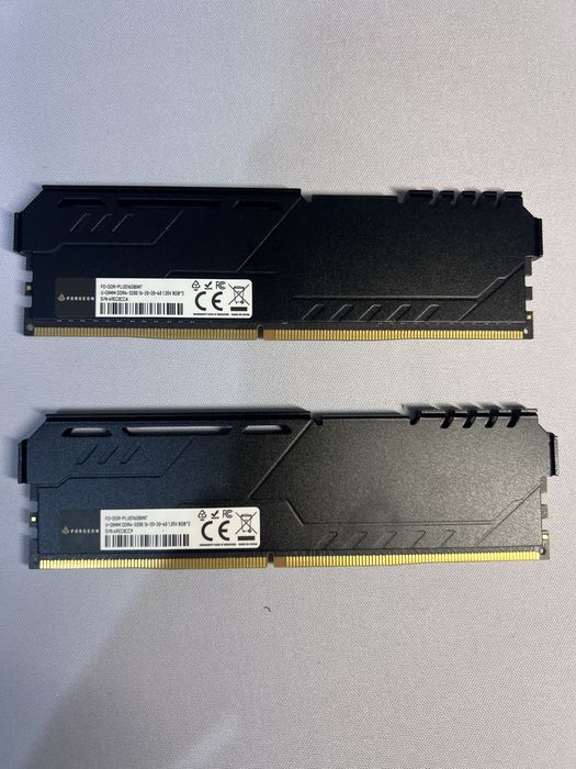 Memória RAM Forgeon  PLUS  DDR4  16GB (2x8GB) Pretas
