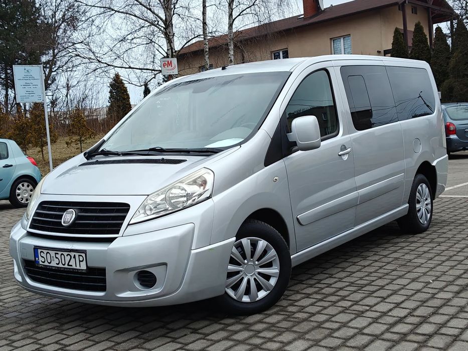 Fiat Scudo 9 Osobowy * 2.0 Multijet 120Km * KLIMATYZACJA * 9 Foteli * 2008r *
