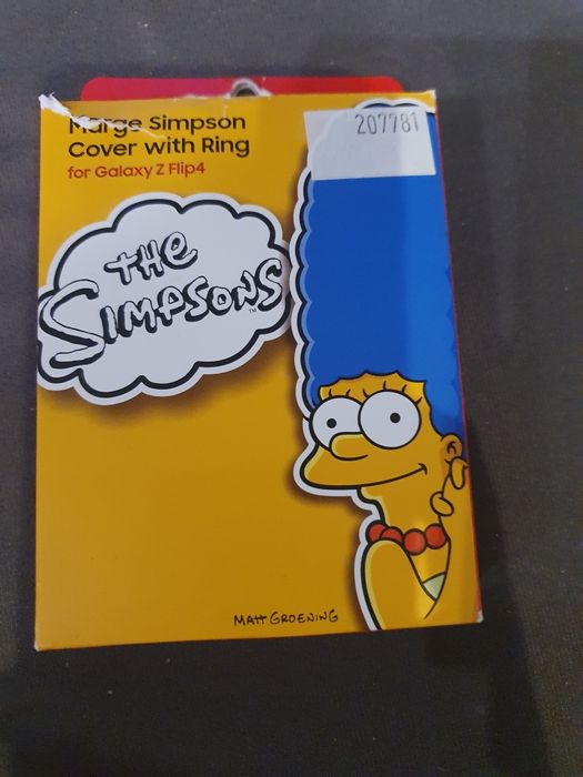 Etui do Galaxy Z Flip 4 The Simpsons