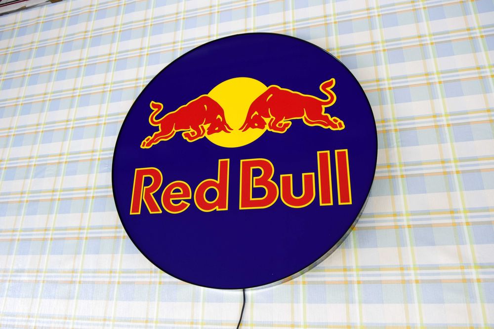 neon red bull - przedmioty kolekcjonerskie | OLX Antyki i
