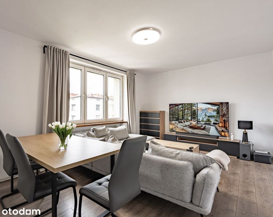 52 m² | 2 pokoje | balkon | NISKI CZYNSZ |BEZ PROWIZJI