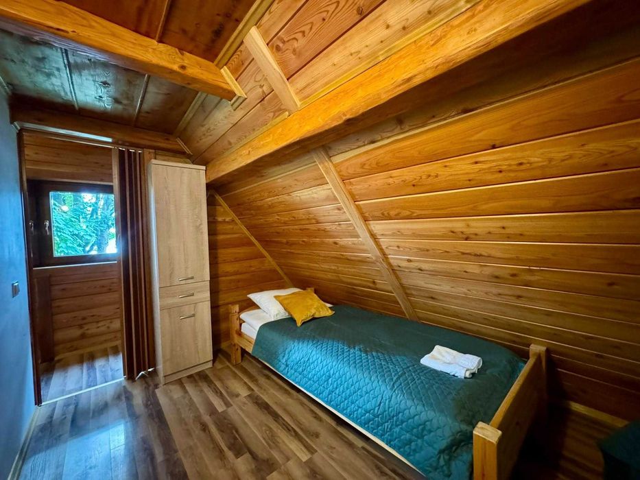 Drewniany domek  /sauna/balia