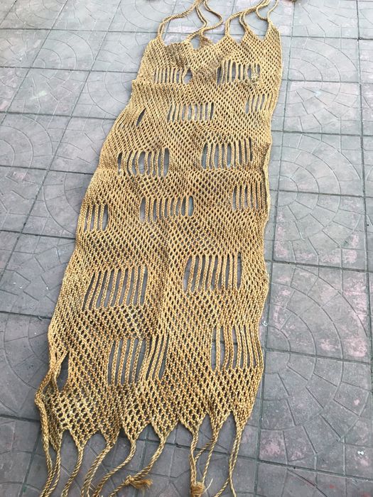 Гамак подвесной джутовый.