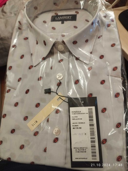 Koszula męska-nowa Lambert