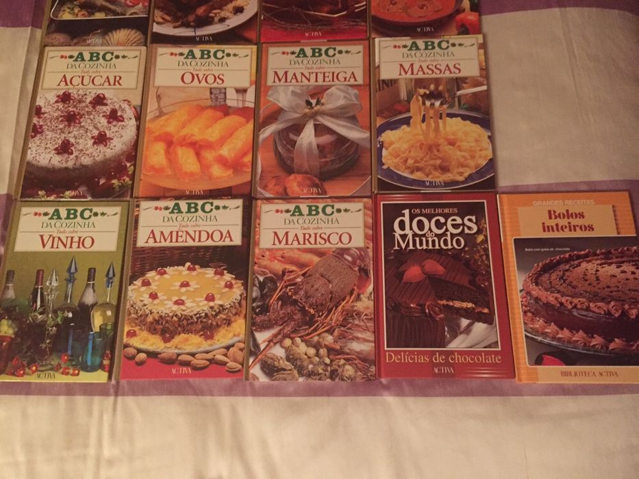Livros do ABC da cozinha