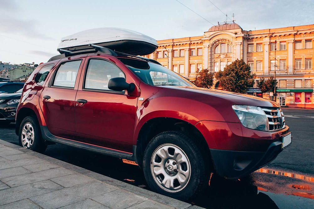 Автобокс багажник Terra Drive 440 480 500 600 бокс на авто Терра Драйв