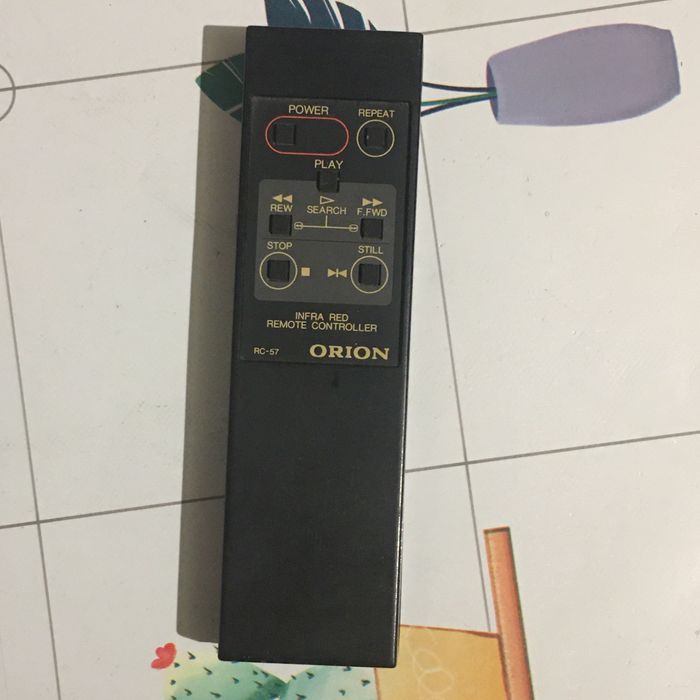 Odtwarzacz vhs orion rc-57
