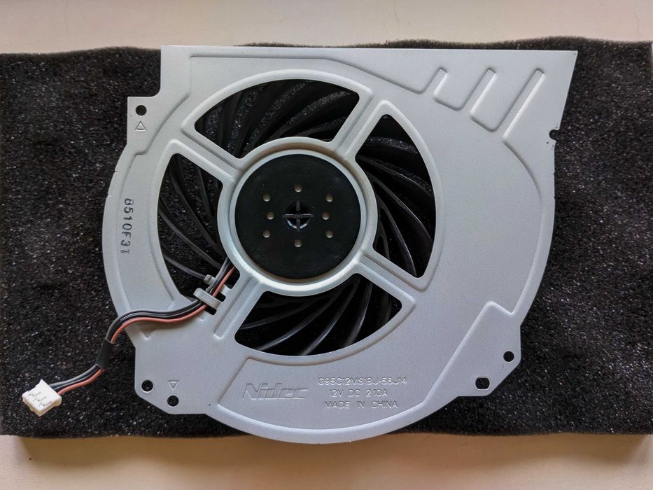 Тихий кулер PS4 Pro / Nidec вентилятор PlayStation 4 Pro Original