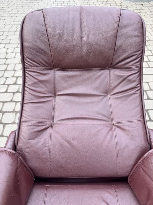 Крісло реклайнер шкіряне (0083) крісло для відпочинку