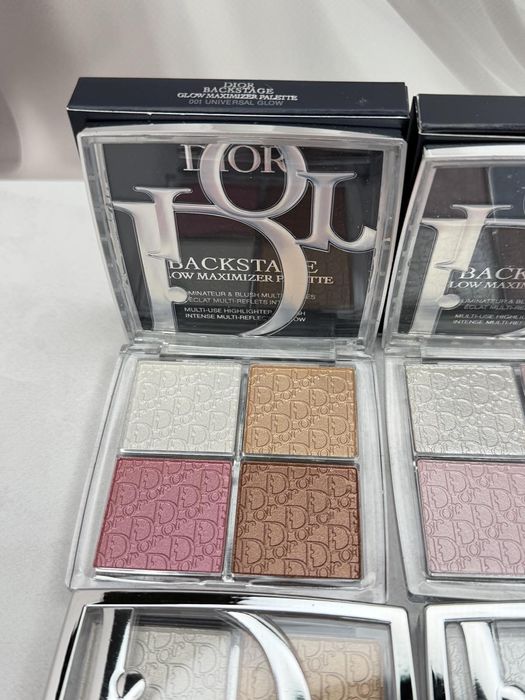 Палєтка хайлайтерів Dior нова версія 001 002 004