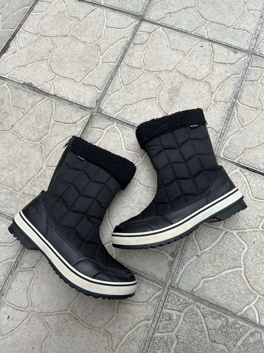 зимние непромокаемые термо сапоги чоботи снегоходы Skechers 39-39,5p