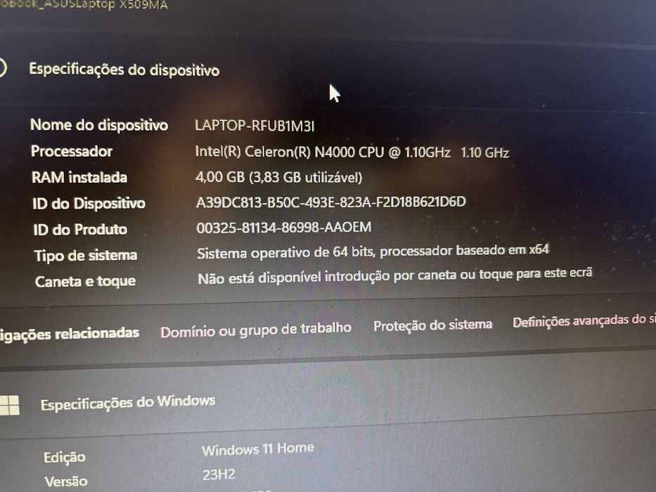 Portatil ASUS VivoBook X509MA