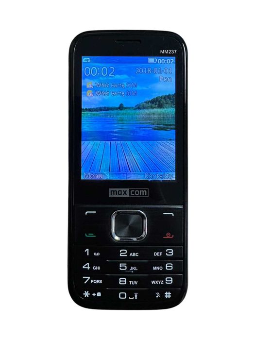 Telefon Maxcom MM237 Czarny