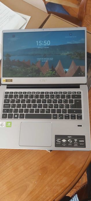 PC Acer swift 3 sf314 - 14" i5 8GB 512GB SSD