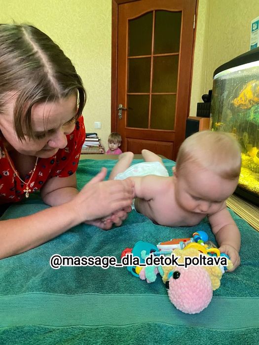 Дитячий масажист,масаж для немовлят. Масаж, гімнастика, ЛФК для дітей,