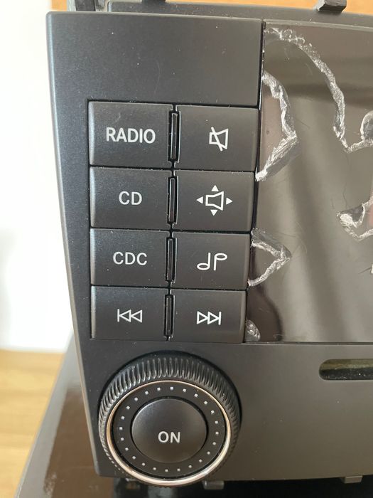 Rádio original Mercedes W203